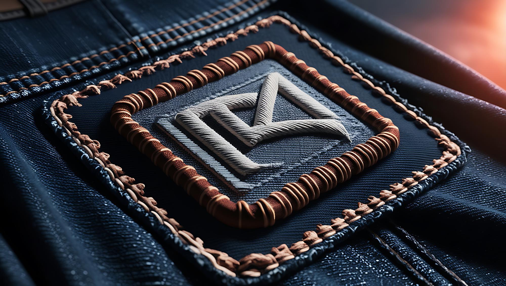 autorski monogram na odzieży